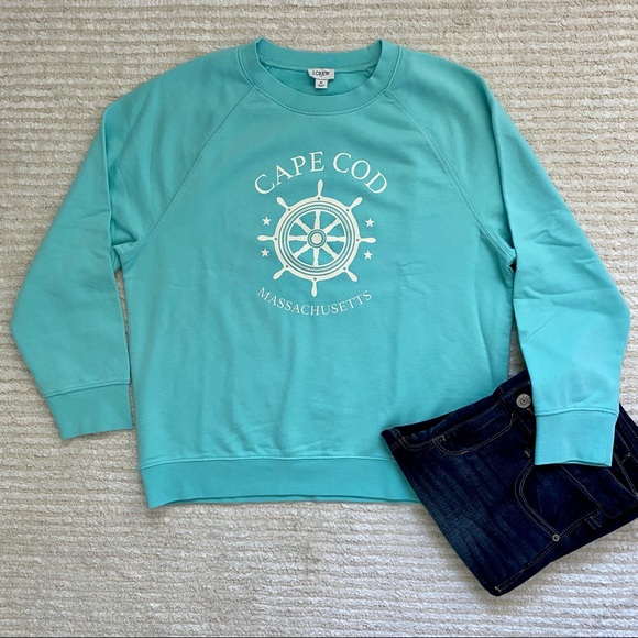 NWT J. Crew Cape Cod sweatshirt - Picture 9 of 16